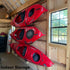 Heavy Duty Kayak Storage Racks, 15 Inch Wall Mount Garage Hooks for Kayak, Canoe, Surfboard, Paddle Board