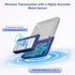 hygger Digital Aquarium Thermometer Records Max Min Temperature Sensor Gauge with LCD Display Stickable Fish Tank