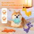 Squeaky Dog Toys, Cute Plush Toy for Indoor Play, Interactive Non-Shedding Material for Small and Medium Dogs