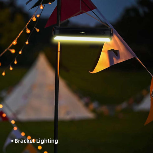 Portable 1500LM LED Camping Lantern, 10000mAh Rechargeable Power Bank, IPX4 Waterproof Tent Light for Camping