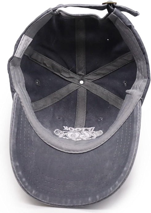 Vintage 60th Birthday Gifts Baseball Cap, Funny Adjustable Washed Cotton Hat for Men Women Dad Mom