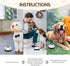 JEXCULL 2 Pack Communication Pet Training Bells, Dogs Bell for Door Potty Training and to Ring to Go Outside Device Dog