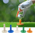 Golf Rubber Tees for Practice Training, Driving, Putting, Chipping Range Mixed Size, Excellent for Indoor Outdoor Use