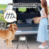 Adjustable Dog Bowl Stand for 7-10.6'' Bowls, Raised Food & Water Bowls, 11'' Tall, Grey (Bowl Not Included)