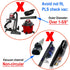 1"-1.75" Dog Brush Vacuum Attachment with Universal Adapters for Vacuum Cleaners, Pet Hair Shedding Grooming Tool Kit