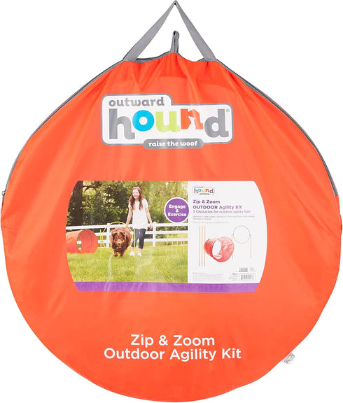 Set Interactive Outdoor Dog Agility Training for Active Pups