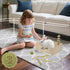 RUBYHOME Chinchilla, 16.9 inch Oversize Rabbit Litter Box with Drawer, Corner Toilet Box with Grate Potty Trainer