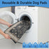 Usnfhcaw 72x72 Washable Pee Pads for Dogs, Absorbent Reusable Puppy Pads Waterproof, Leakproof & Non-Slip Whelping Pad