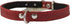 Genuine Leather Felt Padded Dog Collar X-Small 11" x1/2" Wide Fits 8"-10" Neck, Chihuahua, Puppies