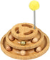 3-Level 9 DoogCat Cat Ball Track Toy with Puzzle Top, Tower with Removable Balls, Interactive Toy for Kitten Mental