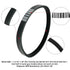 Golf Cart Clutch Drive & Starter Generator Belt Replacement, Compatible with Yamaha G2-G29/Drive 4 Cycle Gas Models