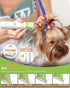 Dog Grooming Clippers Kit with Stainless Steel Scissors and Comb, Low Noise Electric Clippers for Dogs Cats