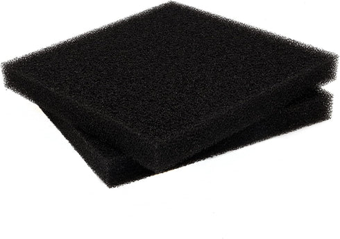 Aquarium Sponge Filter Media Pad | 9 x 9 x 1 inch, Cut to Fit Biochemical Filter Bio Foam Pad, 2 Pcs