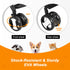 3-in-1 BestPet Pet Dog Stroller with Premium Multifunction & Detachable Carrier for Folding Lightweight Cat Travel
