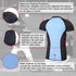 Youth Padded Compression Shirt - Kids Protective Shirt for Football, Soccer, Basketball