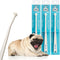 MIND UP Dog Toothbrush with Micro Head, 15 Angled Handle for Ultra-Small