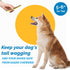 Ox Tail for Dogs 5-6" - 100% Natural Chews from Free Range Grass Fed Beef Bull Tail (25 Count)