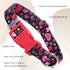Dog Collar for Small Dogs with Cute Heart Patterns, Adjustable Soft Pet Collar with Safety Buckle for Small Medium