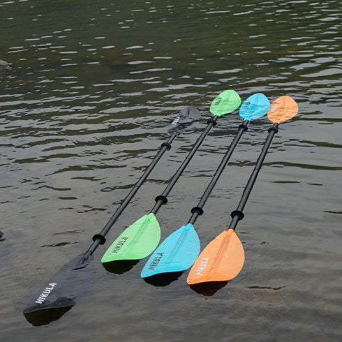 Kayak Paddle 4 Pieces, Lightweight Aluminum Shaft and PP Blade, 90.5inch/230cm Floating Oars