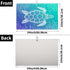 Pardick Golf Towel for Men Women, Boho Art Sea Turtle, Microfiber Fabric for Golf Bags