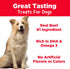 Country 3, 16 oz Kitchen Beef Soft Chew Dog Treats, Great Tasting, Made with Real Beef, Rich in DHA & Omega