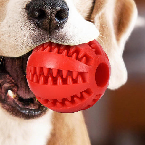 Genrico Dog Treat Dispenser Toy, Treat Dispense Dog Toys | Food Treat Dispenser Ball Puzzle,Puppy Stimulation Toys