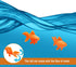Sumind 30 Pieces Fake Goldfish, Plastic Floating Artificial Aquarium Fish Ornament Decorations