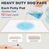 30"36" 25 Count, Puppy Pads Extra Large - XL Pee Pads for Dogs, Unscented Pink Dog Pads, Super Absorbent & Leak-Proof