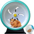 Hamster Wheel, Super Silent Hamster Exercise Wheel, Adjustable Stand, Quiet Hamster Wheel, 7 Inch Blue