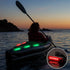 Treela 24 Pieces Kayak Navigation Lights, Battery Powered Waterproof Boat Stern Lights for Night Fishing