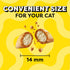 14 oz. Temptations Jumbo Stuffed Cat Treats, Crunchy and Soft Cat Treats, Tasty Chicken Flavor, Tub