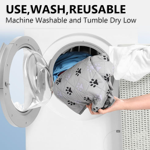 ,36"X41", 2 Packs FUWERY Washable Pee Pads for Dogs Thick Heavy Absorbency Reusable, Prevent Leakage, Non-Slip Pee Pads