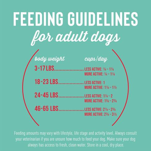 Tiki Dog Born Carnivore for Dogs, Savory Fish, Peas & Lentils Recipe, Grain Free Baked Kibble, 10 lbs Bag for Adult