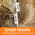 Undercoat Rake for Dogs, 2 in 1 Dematting Comb & DeShedding Tool for Long Hair Cats, Reduces Shedding