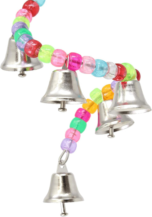 890 Ring My Bell Bonka Bird Toys, Small Colorful Beads for Budgies, Finches, Parrotlets