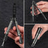 GOOD WORKER Butterfly Trainer, Practice Balisong Butterfly Knife, NOT Sharp Blade, Black Dull Trick