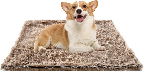 PJYuCien Fluffy Fleece Calming Pet Throw Blanket, Super Soft Warm for Indoor Cats and Dogs, Medium 24 * 32", Machine