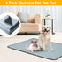 4 Pack 24" 18" Guinea Pig Cage Liners Washable Super Absorbent Guinea Pig Bedding Waterproof Reusable Guinea Pig Pee