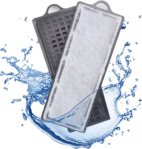 boxtech Aquarium Replacement Hang On Filter Cartridge, Pack of 2 (5-10 Gal Filter Cartridge)