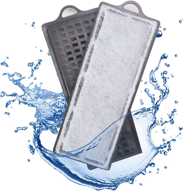 boxtech Aquarium Replacement Hang On Filter Cartridge, Pack of 2 (5-10 Gal Filter Cartridge)