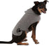 Bone Dry Pet Robe Collection - Embroidered Microfiber Bath Robe for Dogs & Cats, Medium, Gray