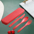 Portable Cutlery Set with Case, Reusable Plastic Knife, Fork, Spoon Tableware Set for Camping, Picnic, Office, School,