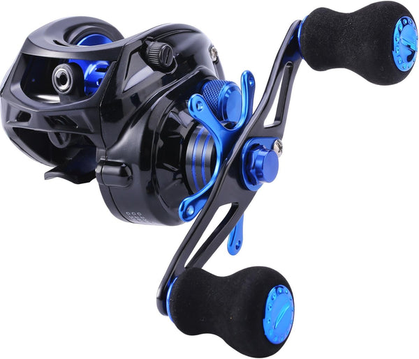 Sougayilang Baitcasting Reel, 7.0:1 Gear Ratio, Super Smooth Power Fishing Reel