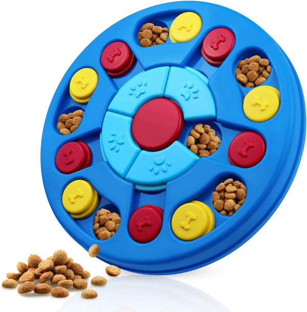 Dog Puzzle Toys Interactive Game for Smart Dogs, IQ Stimulation Treat Puzzle Toy for Training
