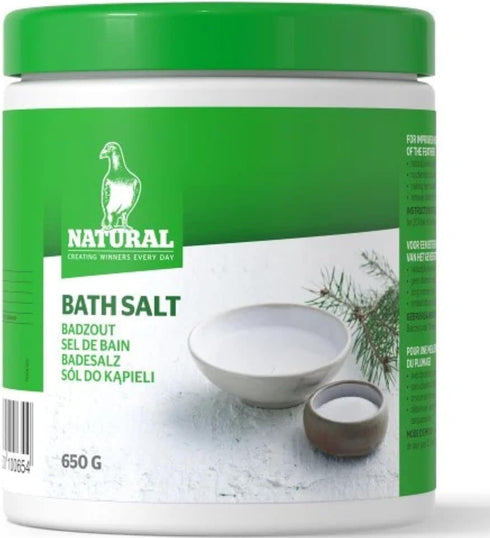 Generic Natural Bath Salt for Improved Hygiene of The Feathers 650g Natural Granen
