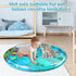 Generic Aqua Cats Water Mat with Fish,Cat Dog Water Mat,Thickened Durable Non-Slip Playmat, Durable Easy Clean,Suitable