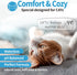 (5 oz) Mooncat Waterless Cat Shampoo and Brush Kit - No Rinse Foam Bath for Long Hair Cats - Grooming for Sensitive