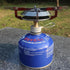 Portable Windproof Camping Gas Stove, Foldable Backpack Electronic Stove Head for Outdoor Cooking, Hiking, Camping