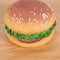 Hamburger Bite-Resistant Dog Toys - Squeaky Chewing Toys for Training & Sofa Damage Prevention