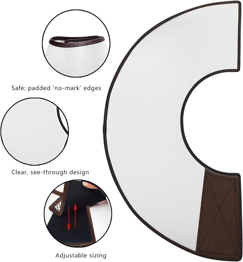 Adjustable Dog Elizabeth Collar, Latest Upgrade Protective Cone for Surgery or Wound Healing, XXXL